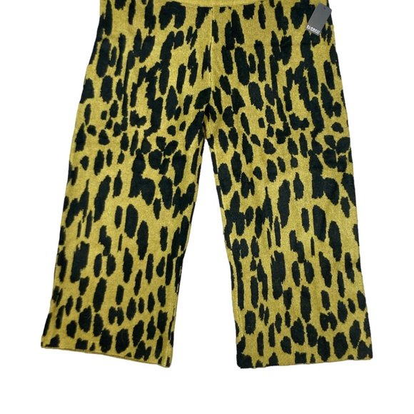 Eloquii Intarsia Sweater Knit Pull On Pants Green/Black Size 26/28 New - Picture 3 of 6